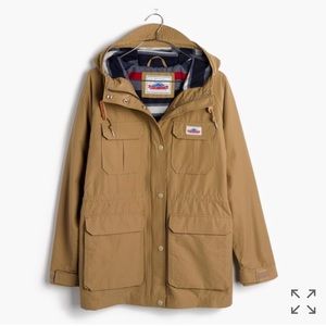 Madewell x Penfield Tan Hooded Jacket